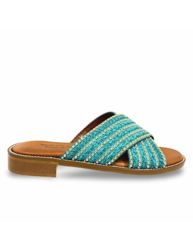 Ciabattina  Luna Turchese