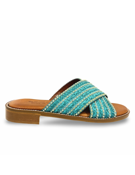 Ciabattina  Luna Turchese