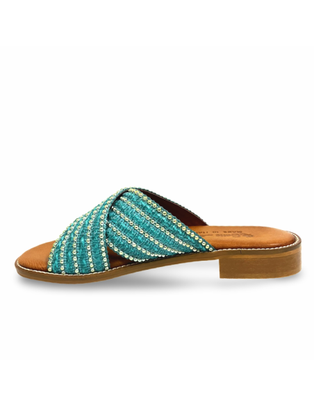 Ciabattina  Luna Turchese