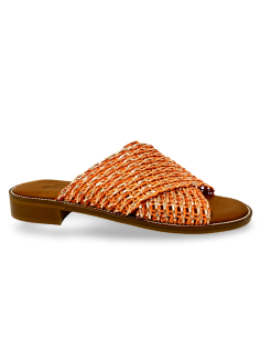 Ciabattina Amalia arancio 2