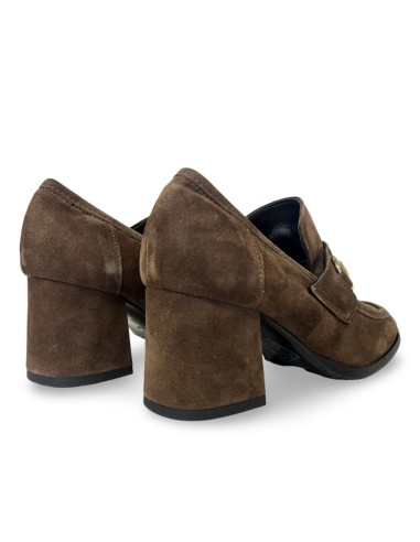 Mocassino camoscio marrone