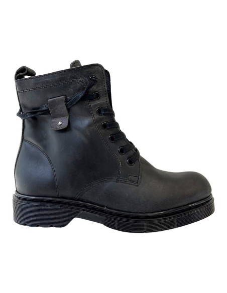 Mila in pelle graphite