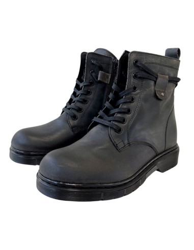 Mila in pelle graphite