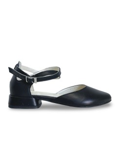 Ballerina Clara in pelle nera 2