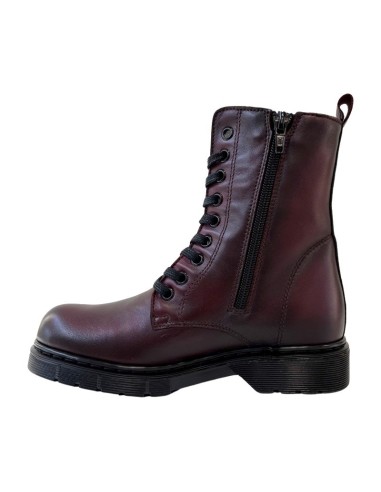 Anfibio bonnie in pelle bordeaux