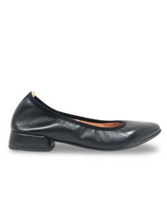 Ballerina Carola in pelle nera 2