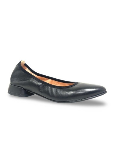 Ballerina Carola in pelle nera