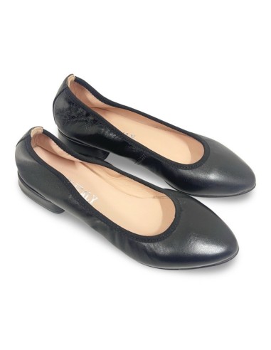Ballerina Carola in pelle nera