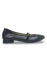 Ballerina licia in pelle nera