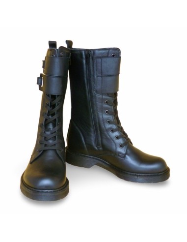 Anfibio Ilary in pelle nera