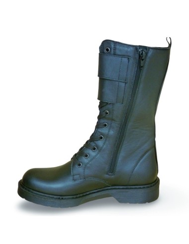 Anfibio Ilary in pelle nera