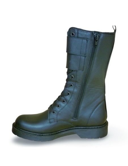 Anfibio Ilary in pelle nera