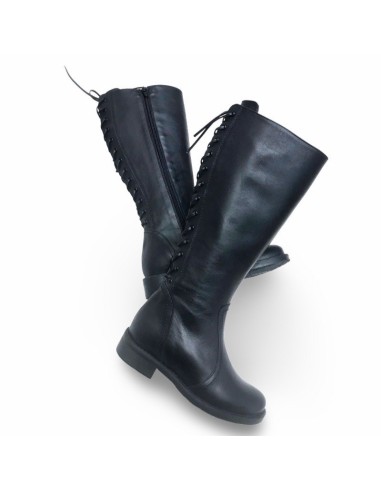 Stivale Kate in pelle nera