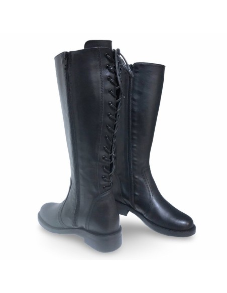 Stivale Kate in pelle nera