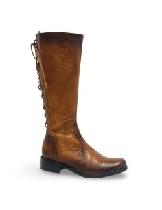 Stivale Kate in pelle spazzolata cuoio 2