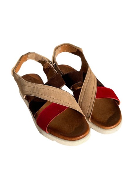 Iva sandalo con chiusura a strappo