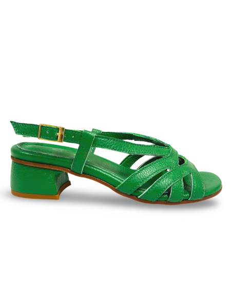 Sandalo Zoe color verde