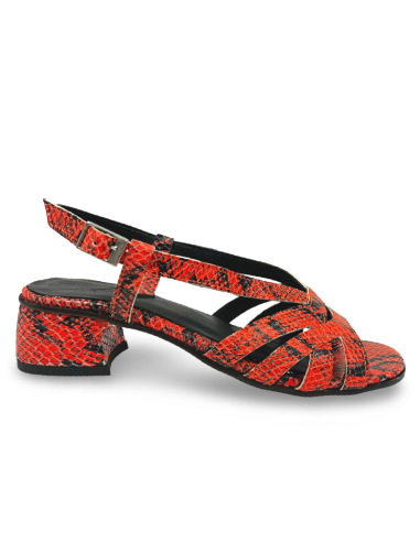 Sandalo Zoe color rosso