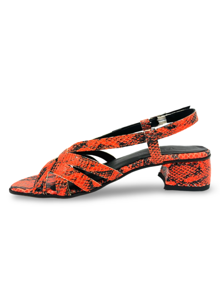 Sandalo Zoe color rosso