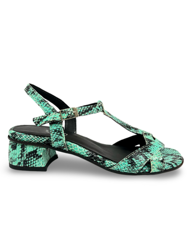 Sandalo Melly color turchese