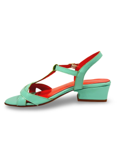 Sandalo Melly color verde acqua 2