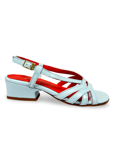 Sandalo Melly color celeste